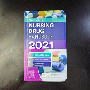 Saunders Nursing Drug Handbook 2021 - Paperback NEW